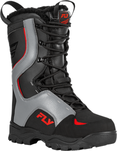 Fly Racing - Marker Laced Boot Black/red 8 - 361-97708