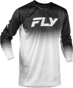 Fly Racing - Rayce Sonar Bicycle Jersey White/black Xl - 380-051X