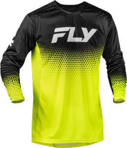 Fly Racing - Yth Rayce Sonar Bicycle Jersey Hi-vis/black/white Ys - 380-054YS