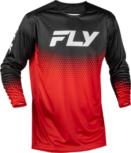 Fly Racing - Yth Rayce Sonar Bicycle Jersey Red/black/white Ym - 380-052YM