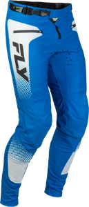 Fly Racing - Yth Rayce Sonar Bicycle Pants Blue/white/black Sz 22 - 380-06322