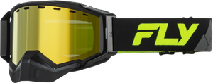 Fly Racing - Zone Elite Snw Hi-vis/black W/yellow Lens - 37-4115
