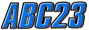 Hardline - Series 800 Registration Kit Blue/black - BLBLK800