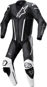 Alpinestars - Fusion 1-Piece Suit - Black/White - US 46 / EU 56 - Fusion 1-Piece Suit - 3153022-12-56