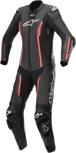 Alpinestars - Stella Missile 1-Piece Suit - Black/Pink - US 4 / EU 40 - Stella Missile 1-Piece Suit - 3180122-1838-40 Alpinestars - Stella Missile 1-Piece Suit - Black/Pink - US 4 / EU 40 - Stella Missile 1-Piece Suit - 3180122-1838-40