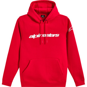 Alpinestars - Hoodie Pullover Race Wordmark Rd/wht L - 6109.10.0040