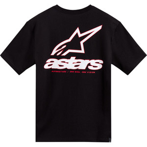 Alpinestars - Tee Ss Csf Lineout Black 2xl - 1236-72328-10-2XL
