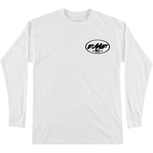 Fmf - Tee Ls Block Party Wht L - FA26119901-WHT-L