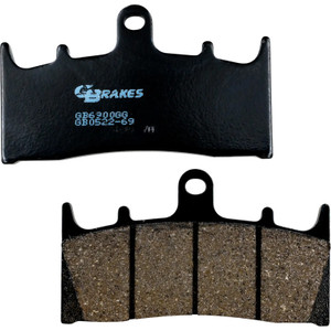 Gbrakes - Brake Pads - Semi Metallic - Front - Street - GB0522-69