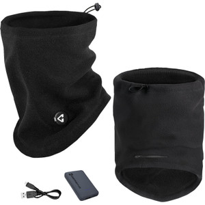 Gerbing Heated Clothing - Neck Gaiter 5v Heated Fleece Black - GER-GF-5V-B
