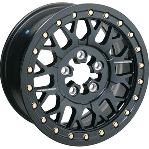 Moose Offroad - Wheel 346x Beadlck 15x7 5 Lug 5+2 Blk - 346BLM157545MB54M