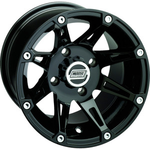 Moose Offroad - Wheel 387x Gloss Blk 14x8 4/110 4+4 - 387ML148110GB4M