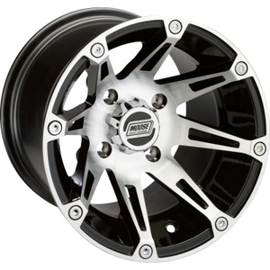 Moose Offroad - Wheel 387x Machned 14x7 4/156 4+3 - 387MO147156BW4M