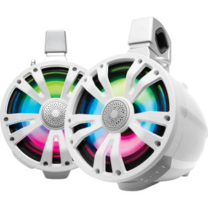 Sound Extreme By - Tower Speakers 2-pk 8 Spkr 2 Non-amplified Wht - SEI-ET7708