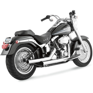 Vance & Hines - Straightshots Exhaust - Chrome - Softail - 17818