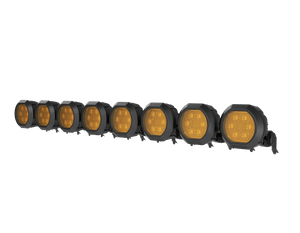 Hexcore Lighting Ford Bronco 50" Hero Light Bar Kit (front Windshield) (eight 6" Pod Lights)
