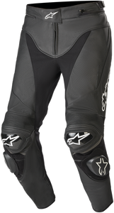 Alpinestars - Track v2 Leather Pants - Black - US 36 / EU 52 - Track v2 Leather Pants - 3129019-10-52
