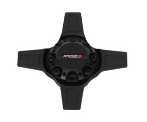 System 3 - Sb10 Center Cap Dual Fit Bolt-in Matte Black - CAPS3-180