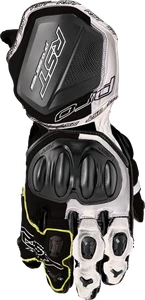 Rst - Pro Series Gp D3o Gloves Black/white Leather Xs - 103715WHI-07