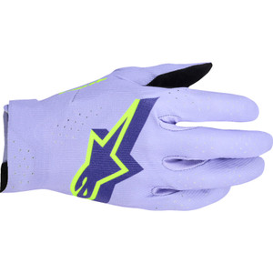 Alpinestars - Gloves Mx S-tech Lvndr/vlt/fl Yl L - 3560526-3151-L