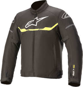 Alpinestars - T-SP S Waterproof Jacket - Black/Yellow - 4XL - T-SP S Waterproof Jacket - 3200120-155-4X