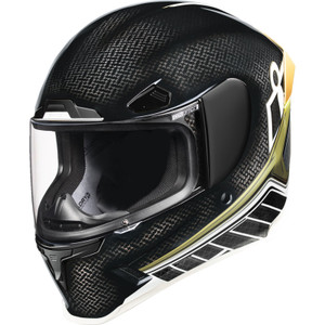 Icon - Helmet Airframe Pro Carbon Hyperstrike Gold Sm