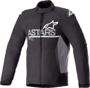 Alpinestars - SMX Waterproof Jacket - Black/Gray - Large - SMX Waterproof Jacket - 3206523-111-L