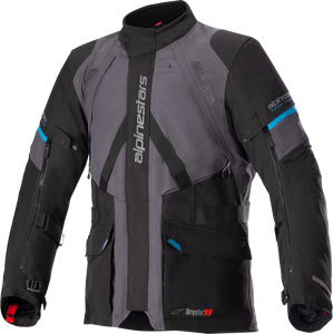 Alpinestars - Monteira Drystar XF Jacket - Gray/Black/Blue - Large - Monteira Drystar XF Jacket - 3205123-9617-L