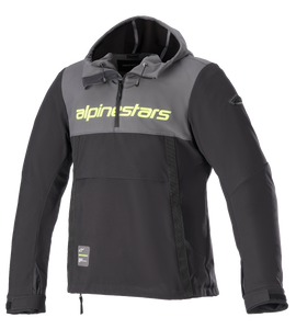 Alpinestars - Sherpa Jacket - Black/Gray/Yellow - 2XL - Sherpa Jacket - 4208123-9151-2X
