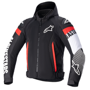 Alpinestars - Zaca Air Jacket - Black/White/Red - Large - Zaca Air Jacket - 3306423-1231-L
