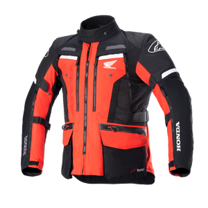 Alpinestars - Honda Bogotà Pro Drystar Jacket - Red/Black - Large - Honda Bogotà Pro Drystar Jacket - 3206723-3031-L