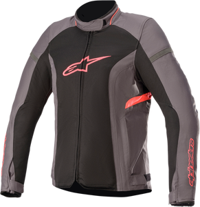Alpinestars - Stella T-Kira v2 Air Jacket - Gray/Black/Pink - Large - Stella T-Kira v2 Air Jacket - 3312021-9138-L