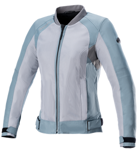 Alpinestars - Stella Eloise v2 Air Jacket - Silver/Gray - 2XL - Stella Eloise v2 Air Jacket - 3318422-6011-2X