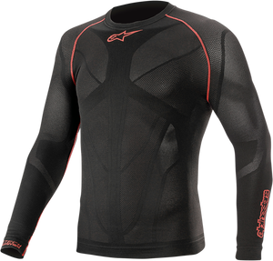 Alpinestars - Ride Tech v2 Summer Long Sleeve Underwear Top - Black - XL/2XL - Ride Tech v2  Summer Long Sleeve Underwear Top - 4752521-13-XL/2