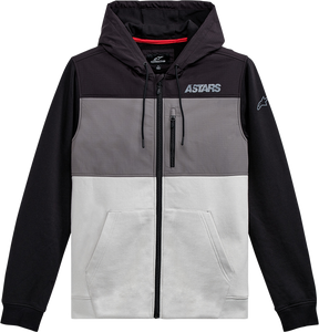 Alpinestars - Elevate Jacket - Black/Silver - Large - Elevate Hybrid Jacket - 1212-112001900L