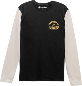 Alpinestars - Decades Long-Sleeve T-Shirt - Black - Medium - Decades Long-Sleeve T-Shirt - 12117400910M