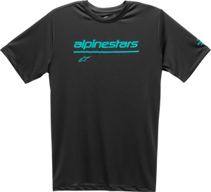 Alpinestars - Tech Line Up Performance T-Shirt - Black - XL - Tech Line Up Performance T-Shirt - 12117380010XL
