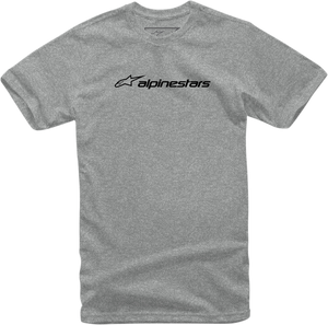 Alpinestars - Linear Combo T-Shirt - Heather Gray/Black - 2XL - Linear Combo T-Shirt - 12137200211262X