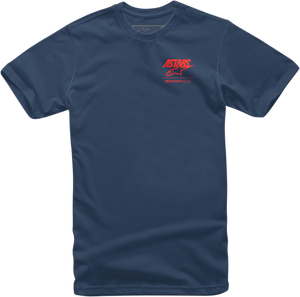 Alpinestars - Back Mix T-Shirt - Navy - Medium - Back Mix T-Shirt - 12137201870M