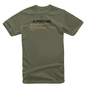 Alpinestars - Quest T-Shirt - Military - 2XL - Quest T-Shirt - 1212-720026902X