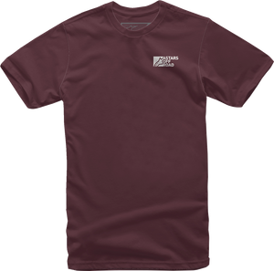Alpinestars - Painted T-Shirt - Maroon - Medium - Painted T-Shirt - 1232-72224-838M