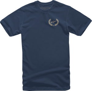 Alpinestars - Wreath T-Shirt - Navy - XL - Wreath T-Shirt - 12137258070XL