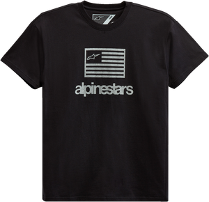 Alpinestars - Flag T-Shirt - Black - XL - Flag T-Shirt - 12137262010XL