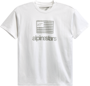 Alpinestars - Flag T-Shirt - White - Large - Flag T-Shirt - 12137262020L