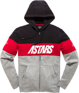 Alpinestars - Grupo Zip Hoodie - Black/Heather Gray - 2XL - Grupo Zip Hoodie - 12105330010282X