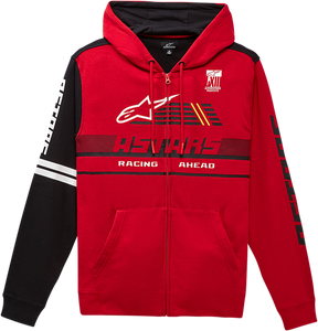 Alpinestars - Overtake Hoodie - Red - Medium - Overtake Hoodie - 12305317530M
