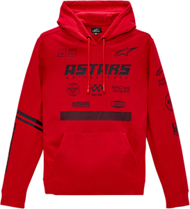 Alpinestars - Multi Race Hoodie - Red - 2XL - Multi Race Hoodie - 121351500302X