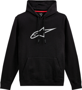 Alpinestars - Ageless Pullover Hoodie - Black/Gray - Medium - Ageless Pullover Hoodie - 1212-513201011M