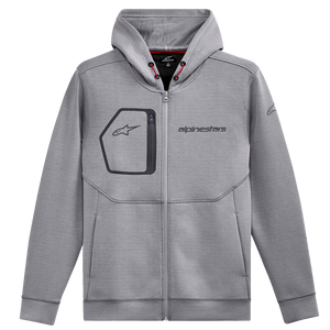 Alpinestars - Convex Tech Hoodie - Heather Gray - Large - Convex Tech Hoodie - 1212530201026L