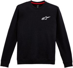 Alpinestars - Ageless Crew Fleece - Black - Medium - Ageless Crew Fleece - 1232-51020-10-M